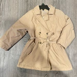 Zara padded classic London style coat